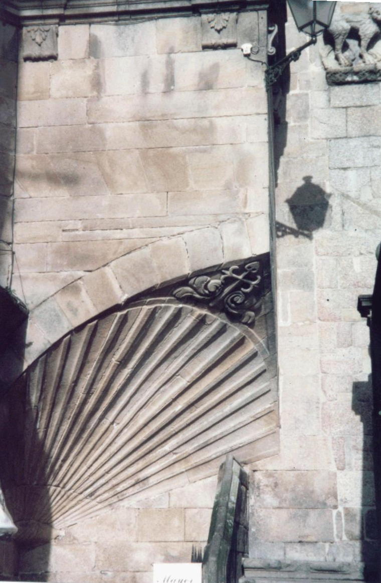 Cathedral wall, Santiago de Compostela